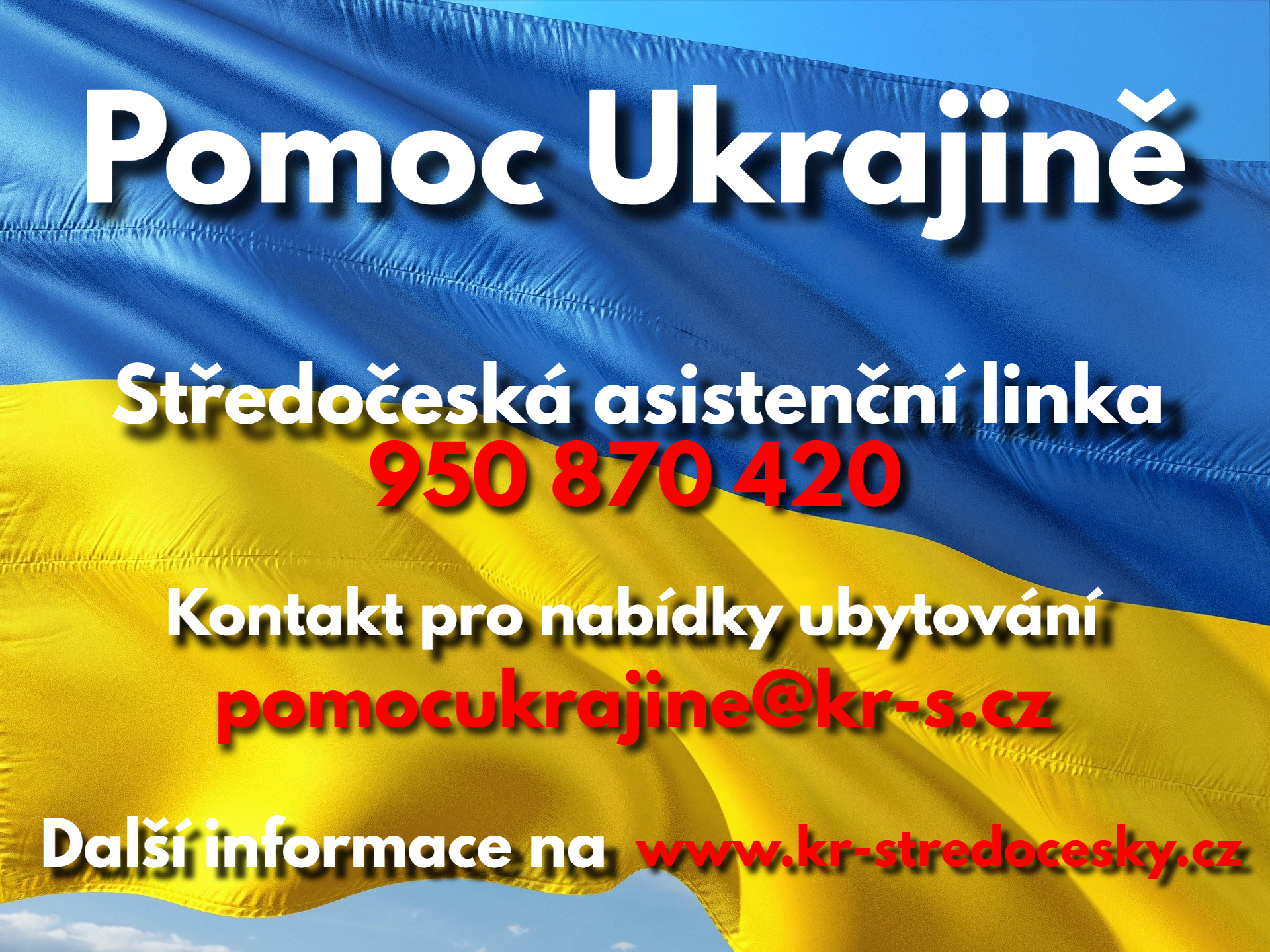 Pomoc pro Ukrajince přicházející do Česka